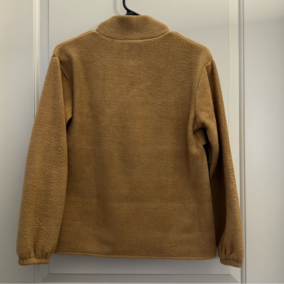 J. Crew Factory Quilted Sherpa Half Zip - Picture 12 of 16